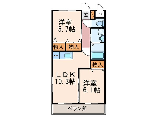 フォレストコージャックの物件間取画像